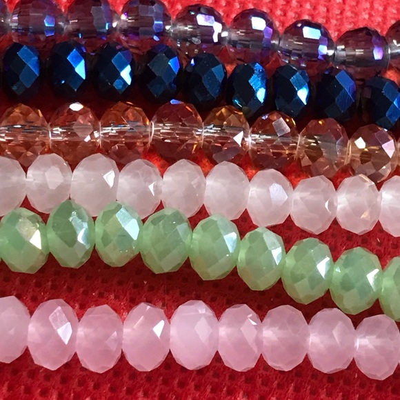 6 strands crystal - Picture 2 of 12